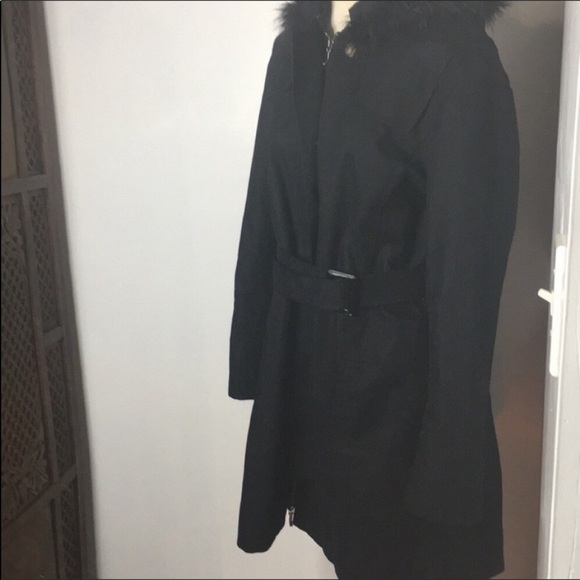 Nautica hooded Faux fur trim coat - Picture 8 of 12